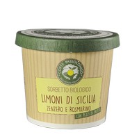 Sorbetto limone - zenzero - rosmarino